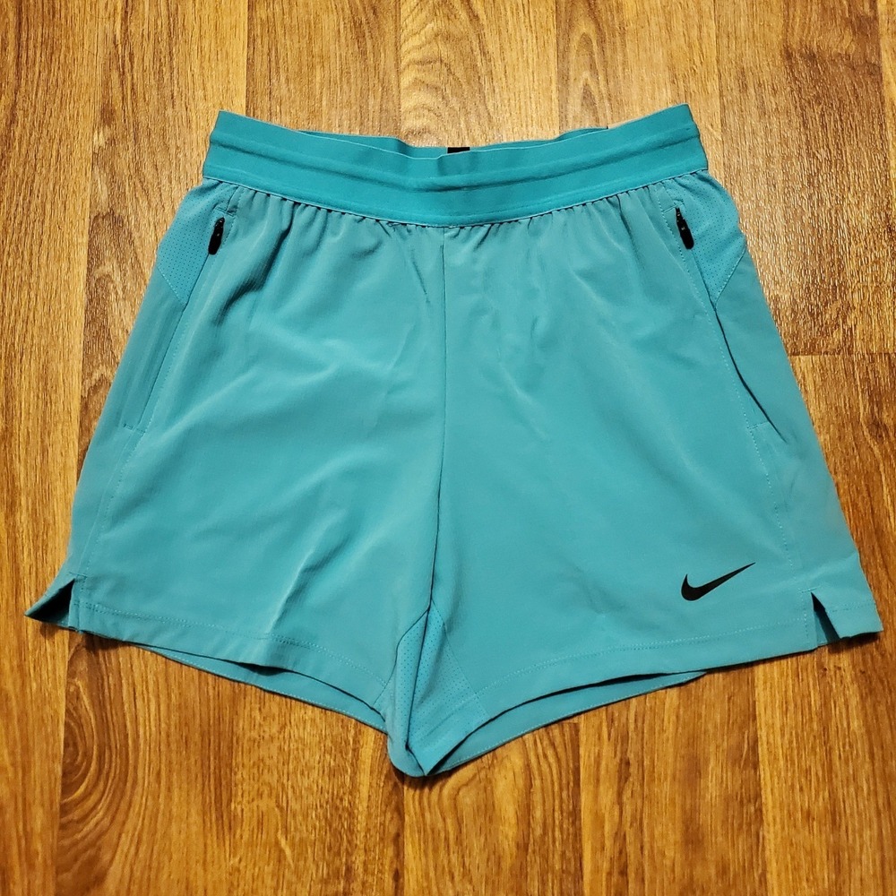 Nike Flex Rep Shorts Men Small Blue Running Dri-Fit 5" Inseam FN3002-345 New